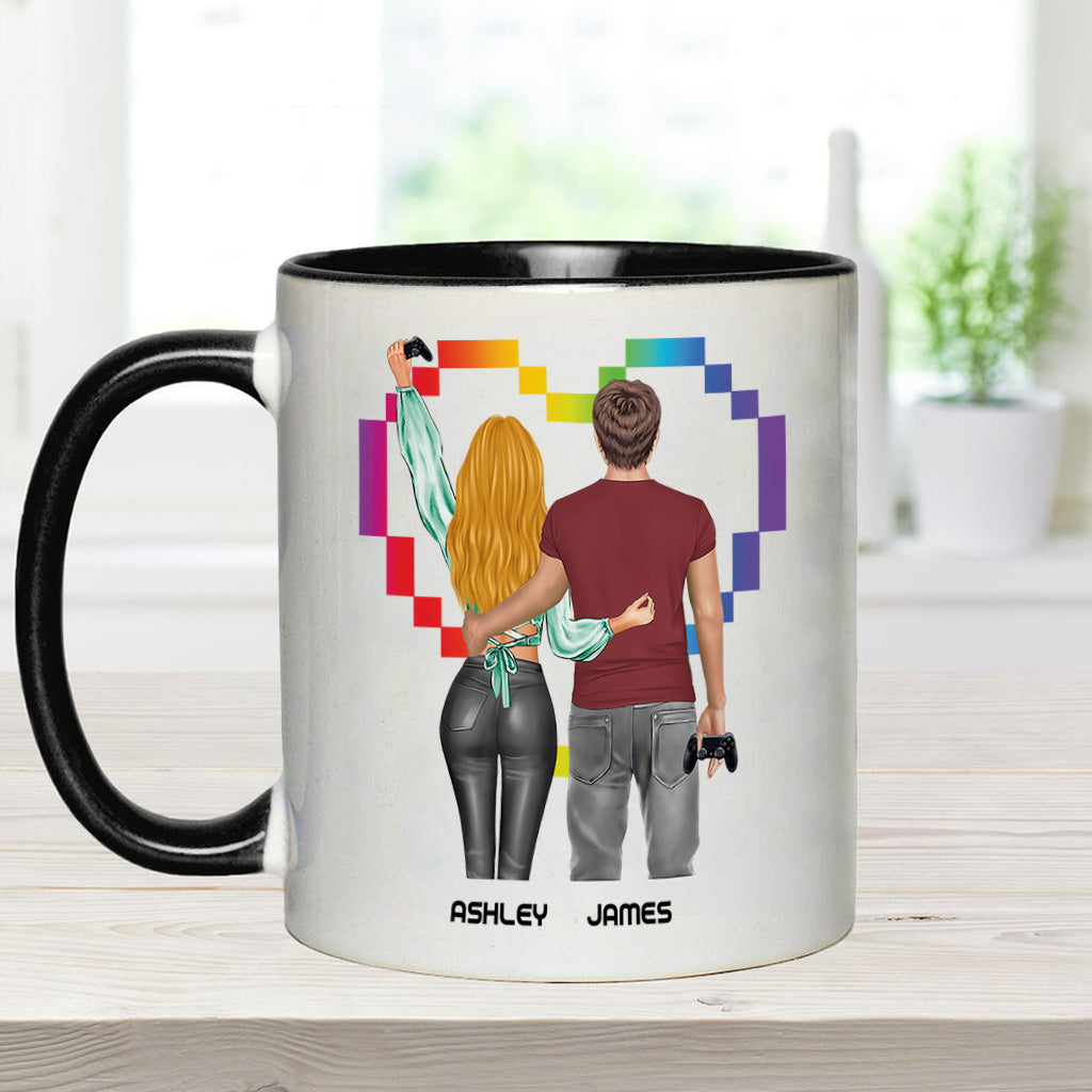 Je serai toujours ton joueur 2 - Mug personnalisé pour jeux vidéo