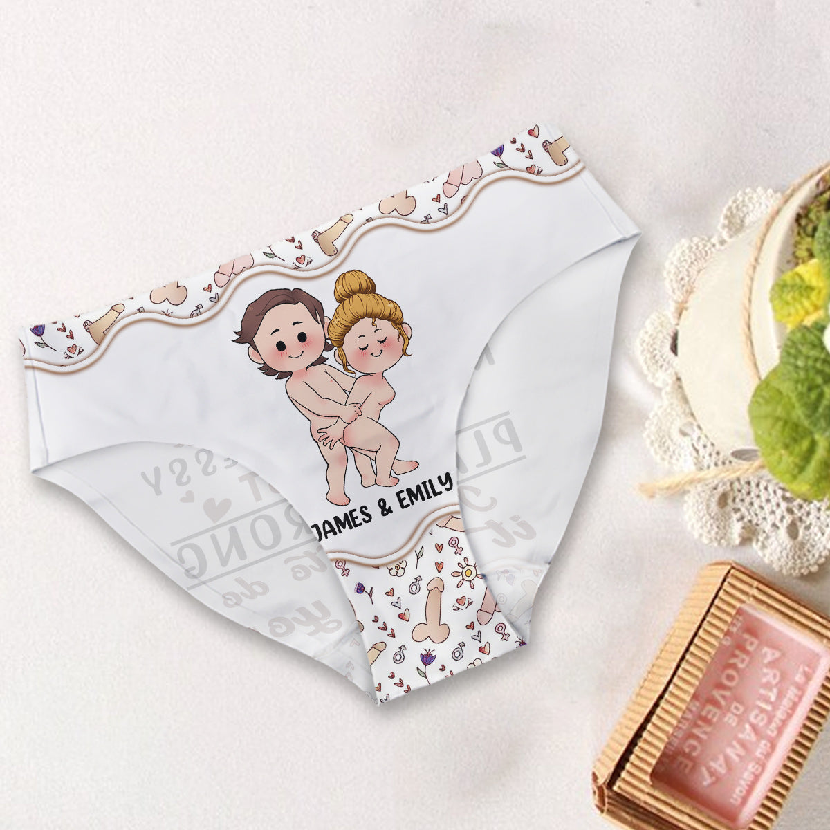 Complices - Culottes personnalisées pour couples