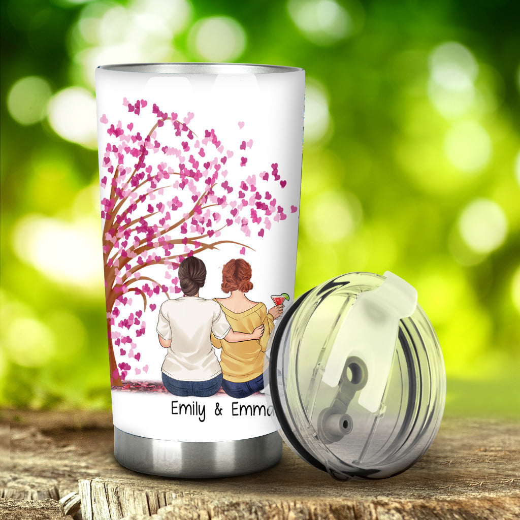 Je traverserais le feu pour toi - Gobelet isotherme personnalisé pour ma sœur