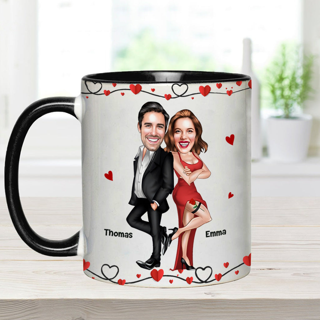 Félicitations pour être mon mari ! – Mug personnalisé pour couple