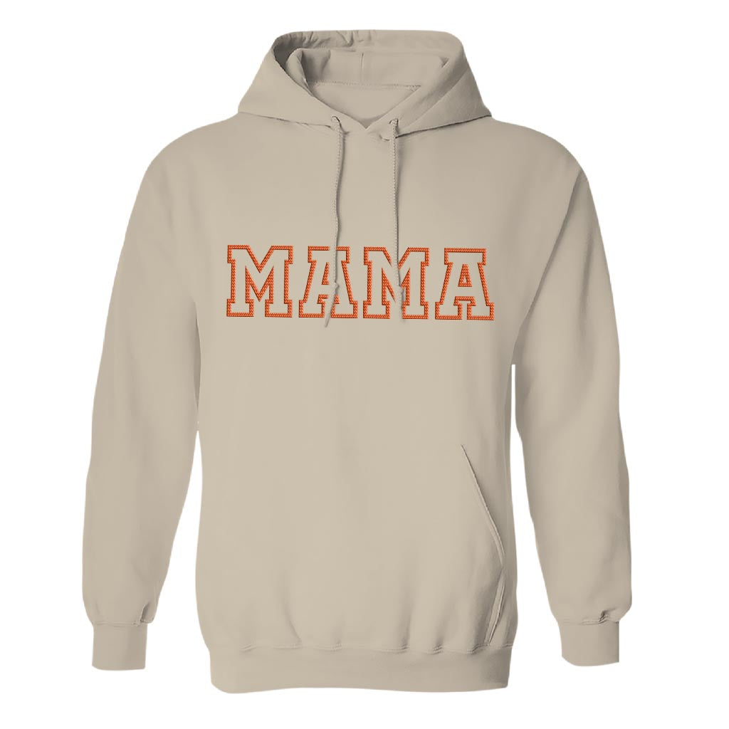 Sweat à capuche brodé personnalisé avec nom - Maman
