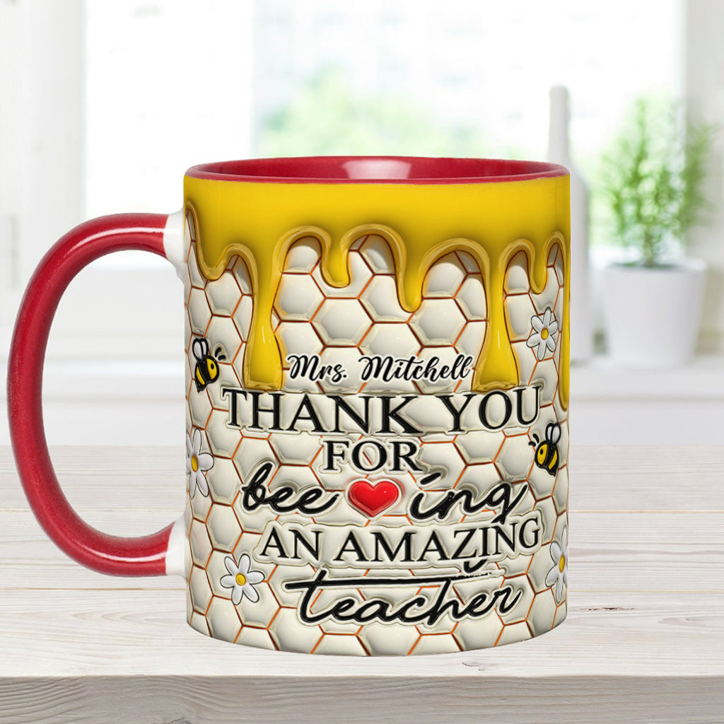 An Amazing Teacher - Personalized Teacher Accent Mug