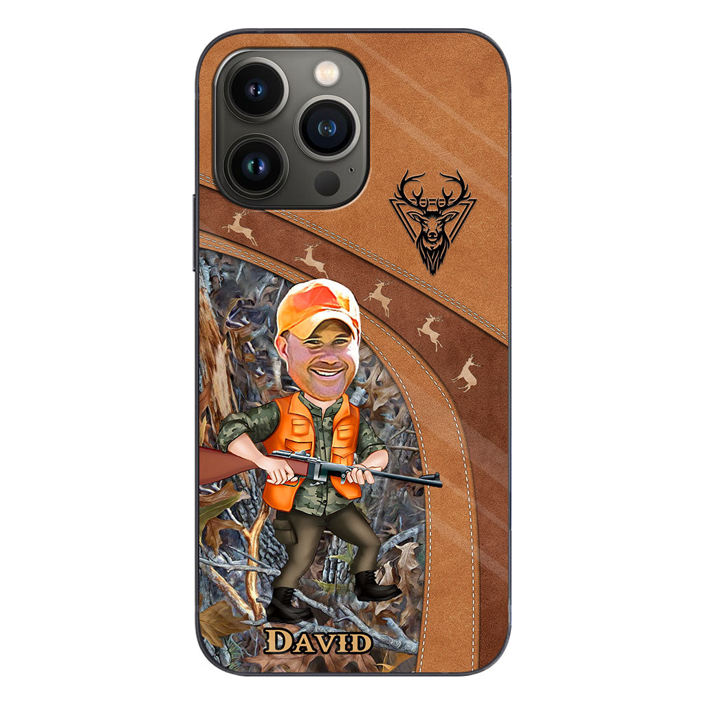 Coque de téléphone personnalisée sur le thème de la chasse avec photo humoristique intégrée - Coque de téléphone humoristique sur le thème de la chasse