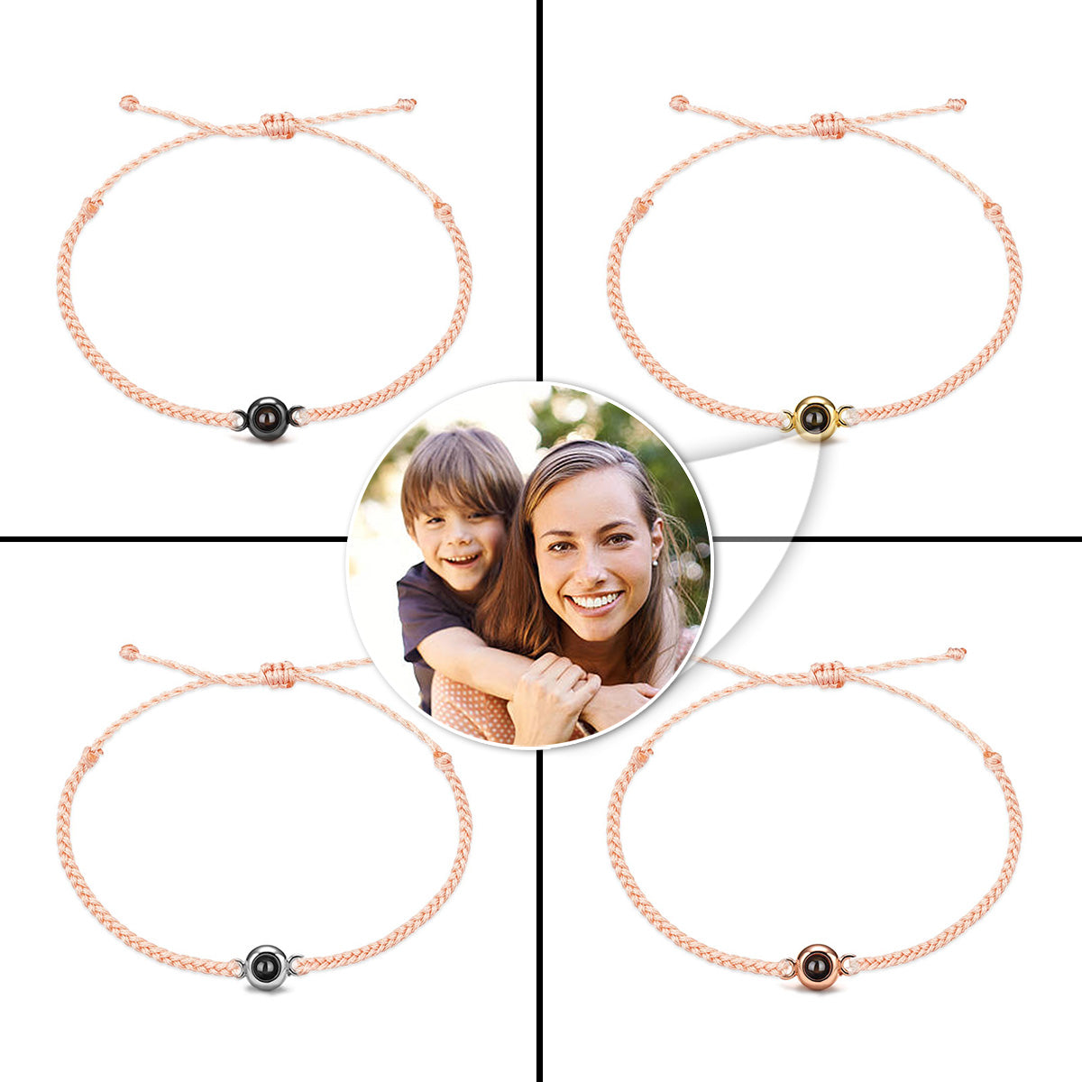 Love My Son - Personalized Son Projection Bracelet