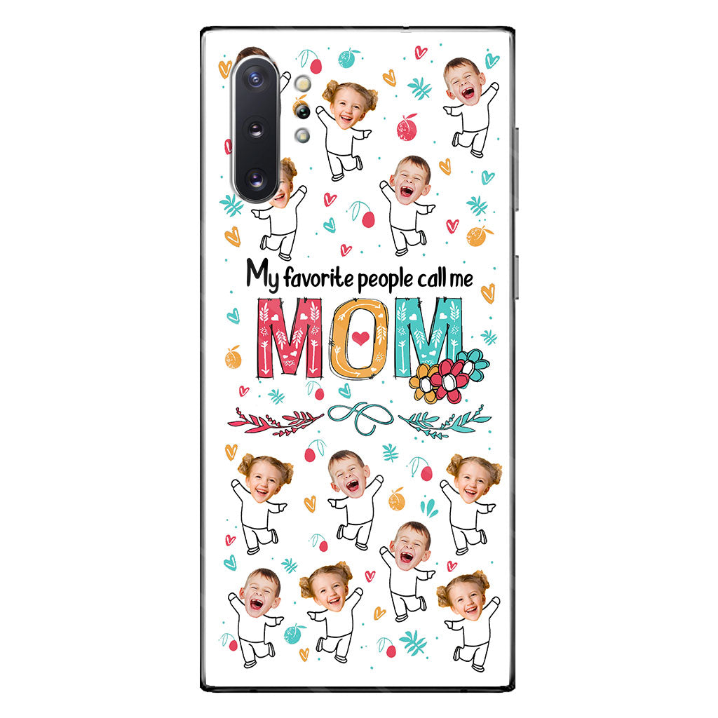 Mes personnes préférées m'appellent Nana - Cadeau pour grand-mère, maman - Coque de téléphone personnalisée
