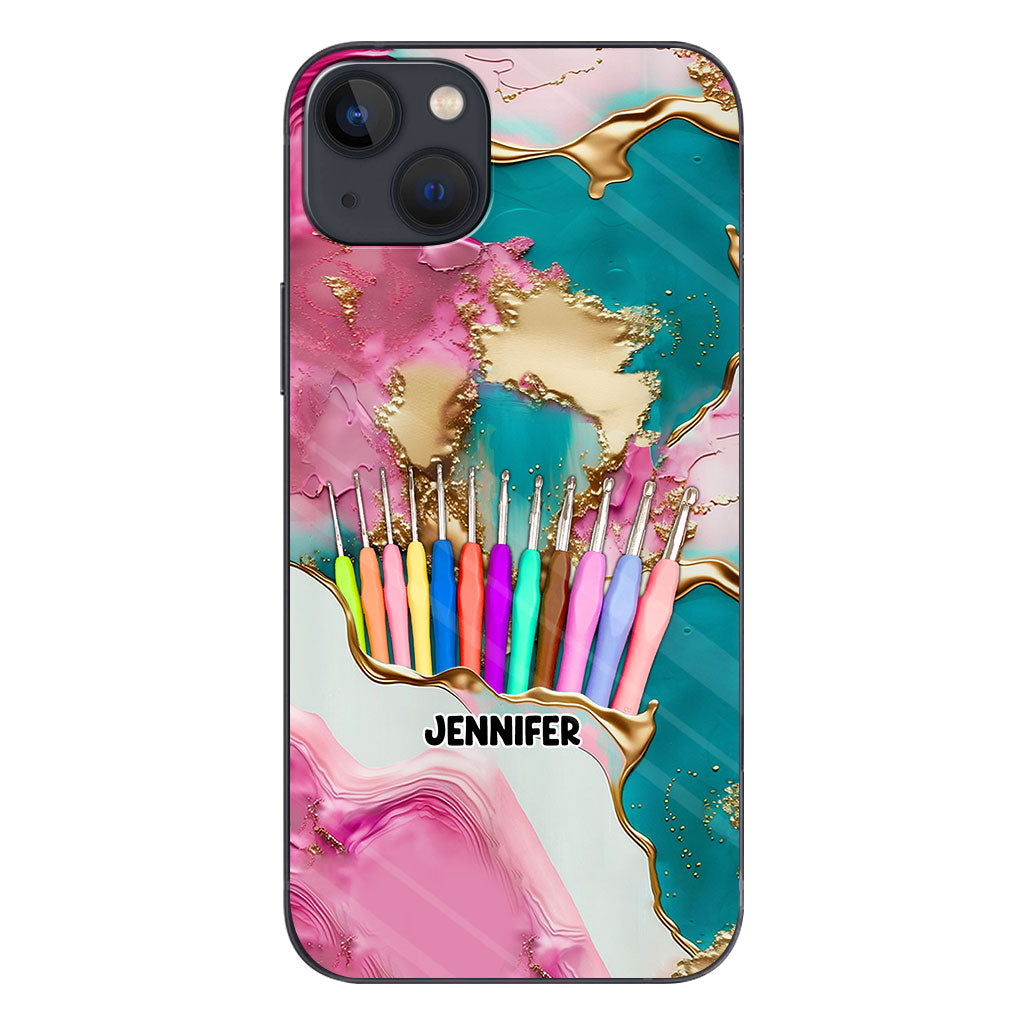 Love Crocheting - Personalized Crocheting Phone Case