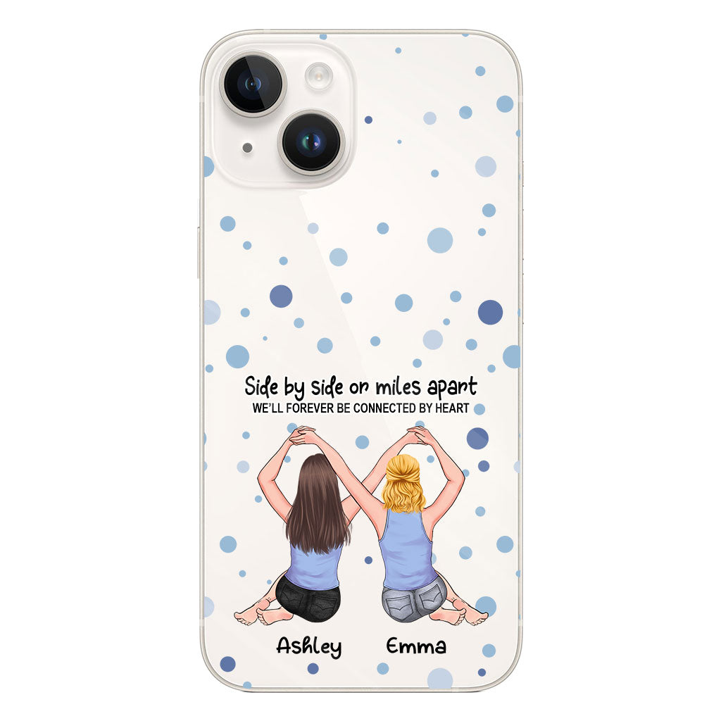 Meilleure amie pour toujours - Cadeau pour sa meilleure amie - Coque de téléphone transparente personnalisée