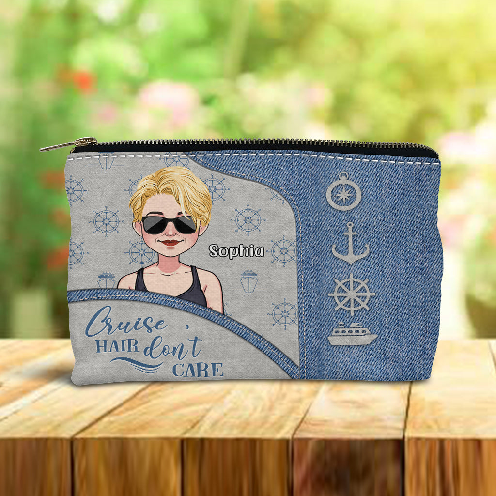 Cheveux de croisière, on s'en fiche ! - Pochette de croisière personnalisée