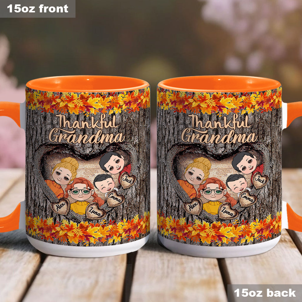 Mug personnalisé « Grand-mère reconnaissante »