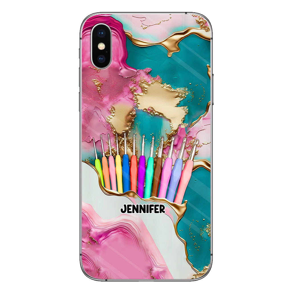 Love Crocheting - Personalized Crocheting Phone Case