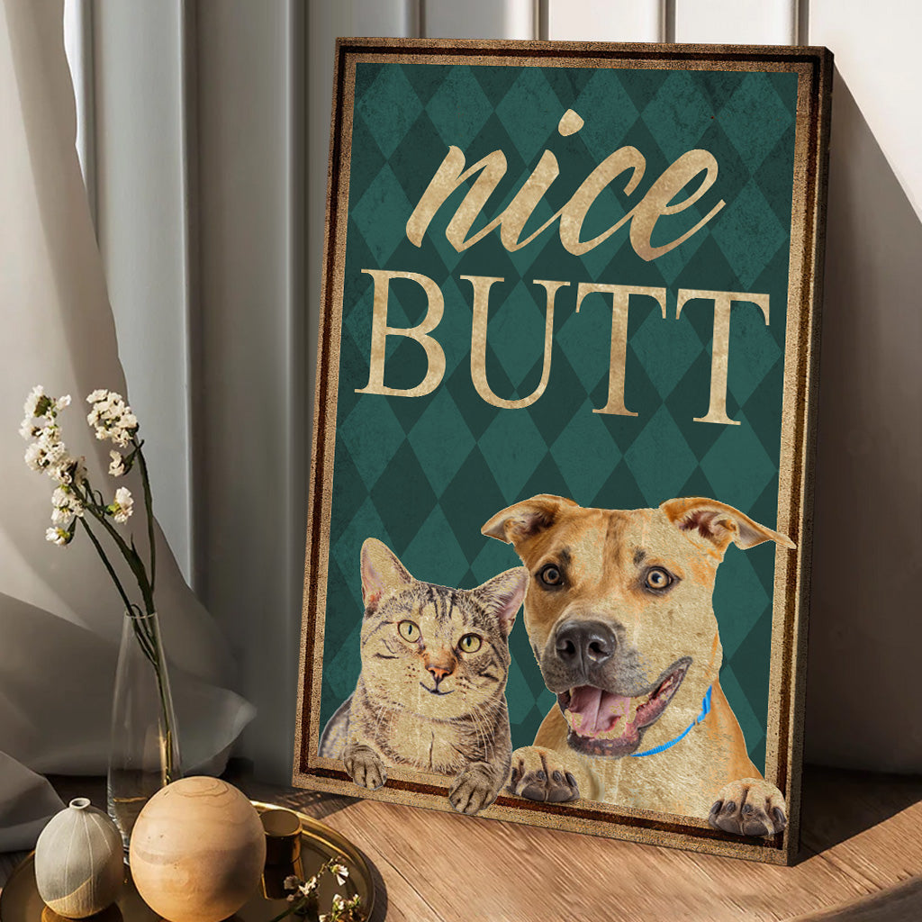 Photo de votre animal de compagnie - Toile et affiche personnalisées pour chien