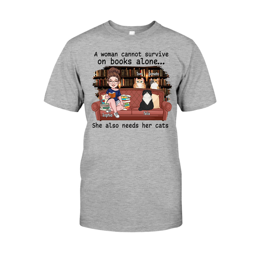 Just A Girl Who Loves Book - Personalized Book T-shirt & Hoodie