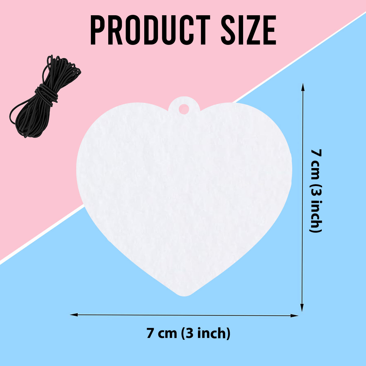 Je t'aime - cadeau pour mari, femme, petit ami, petite amie - Désodorisant personnalisé en forme de cœur