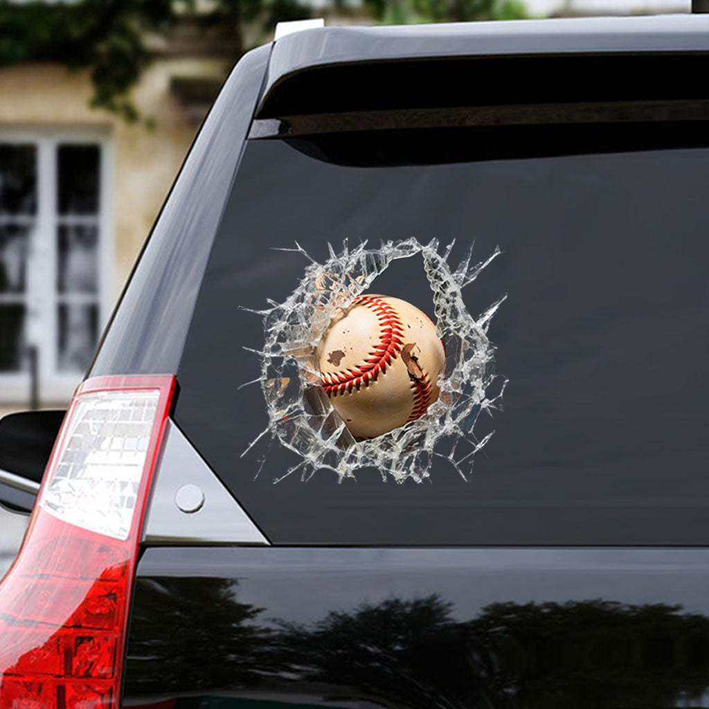 Love Baseball - Baseball Decal Full