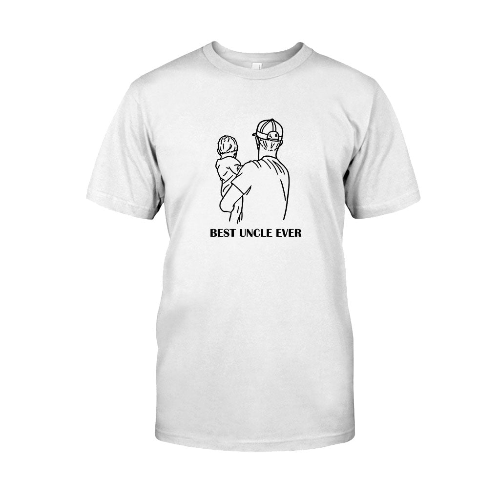 Meilleur oncle du monde - Cadeau pour tonton - T-shirt et sweat à capuche personnalisés