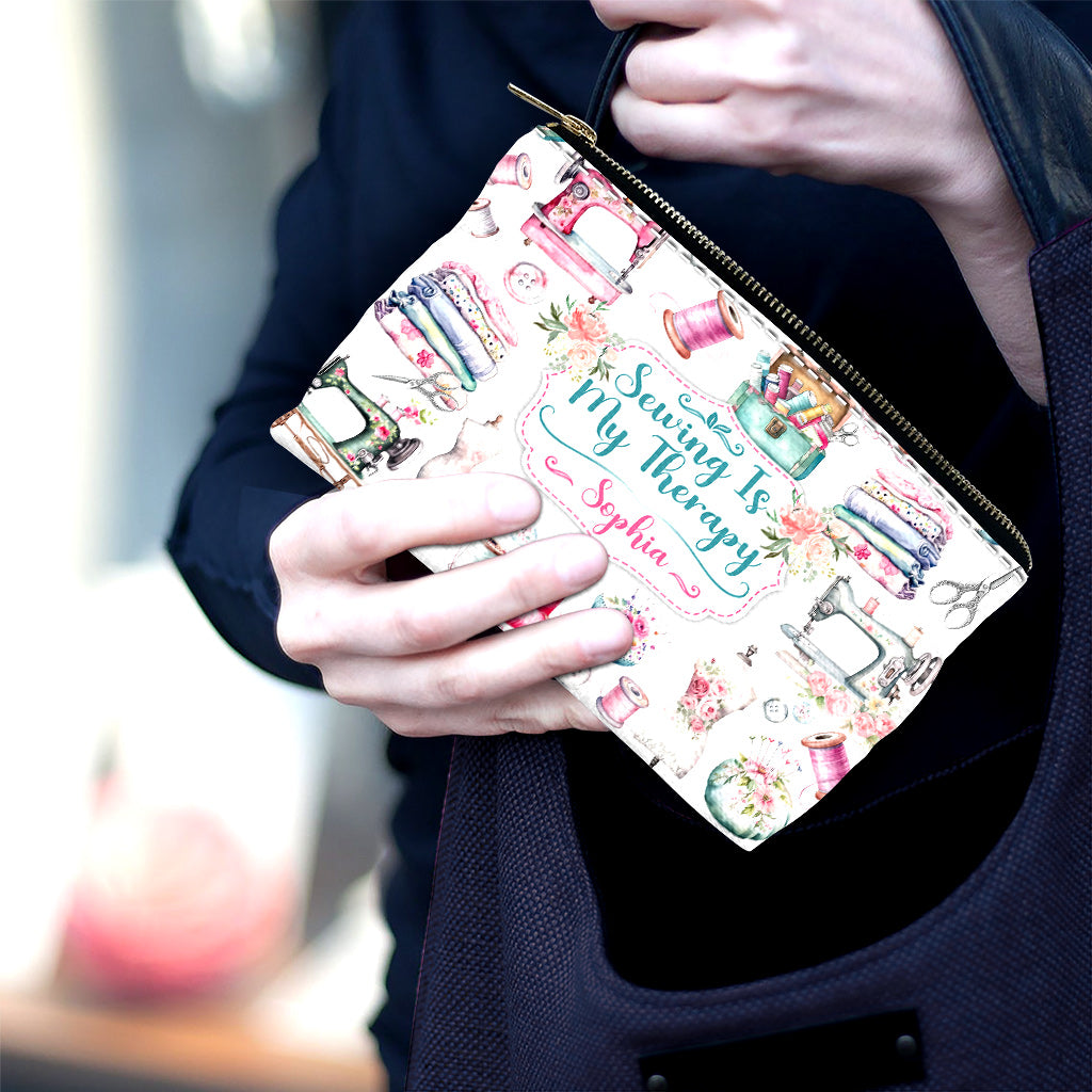 Sewing Colorful Pattern - Personalized Sewing Pouch