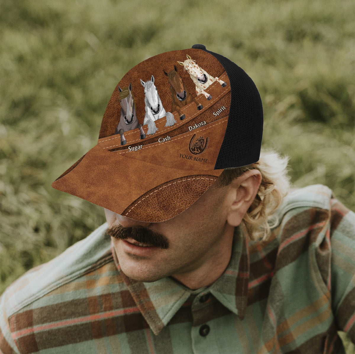 Love Horse - Personalized Horse Trucker Hat