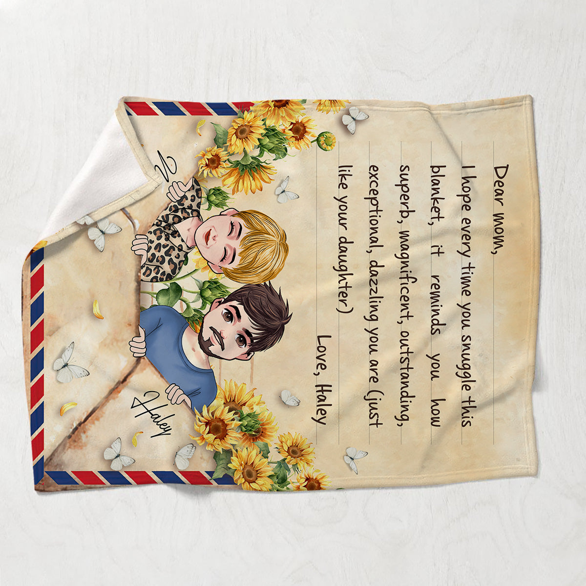 Couverture personnalisée « Chère maman »