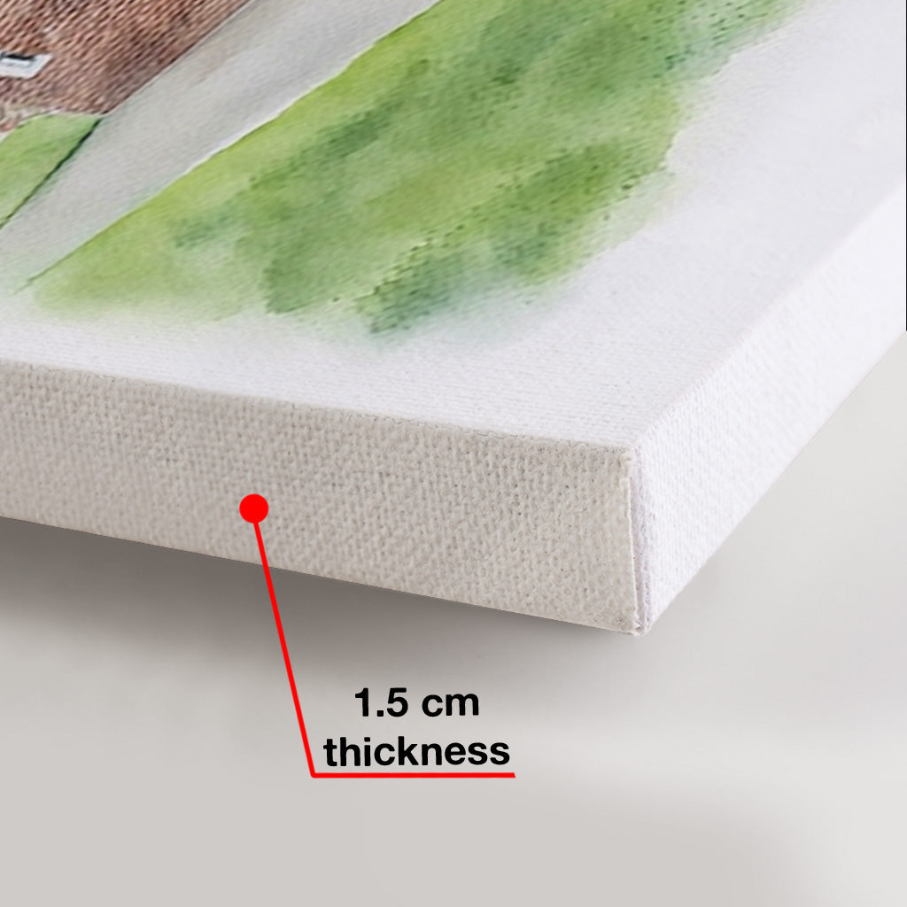 « Home Sweet Home » - Toile et affiche personnalisées pour une pendaison de crémaillère