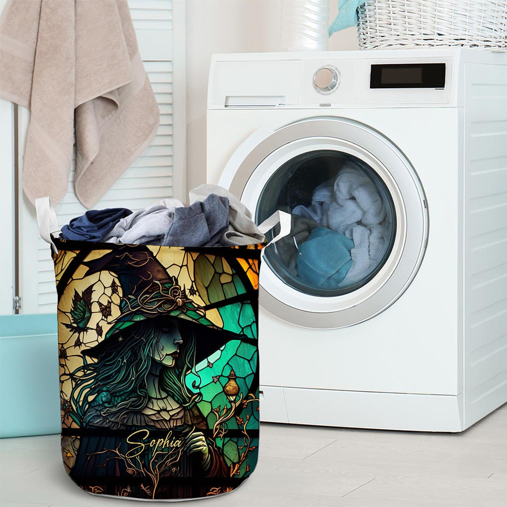 Sorcière mystérieuse - Panier de rangement personnalisé pour sorcière