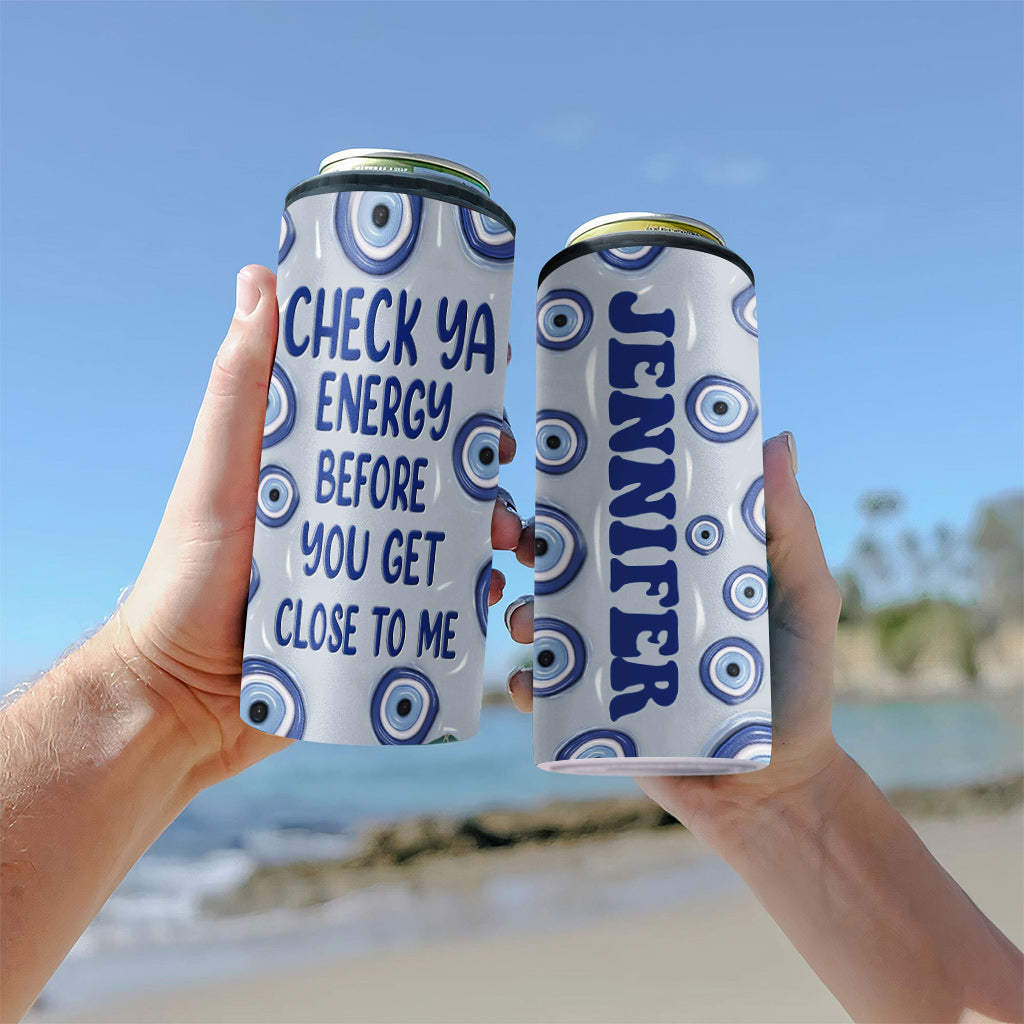 Check Ya Energy - Refroidisseur de canettes de sorcière personnalisé