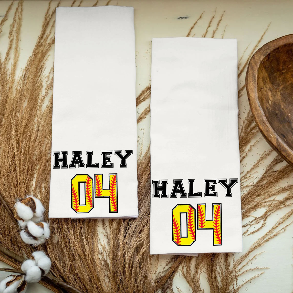 Softball - Personalized Softball Towel