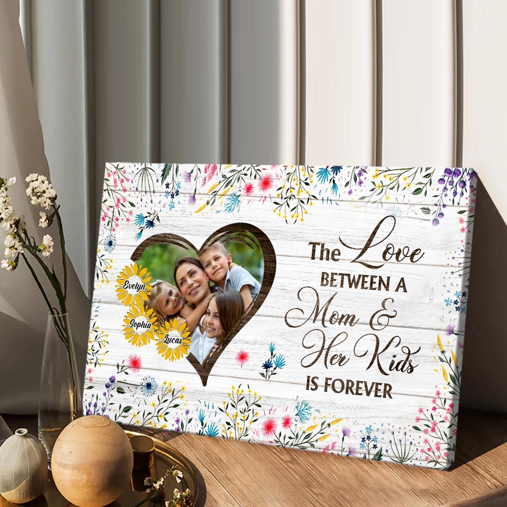 Si les mamans étaient des fleurs - Toile et affiche personnalisées pour maman