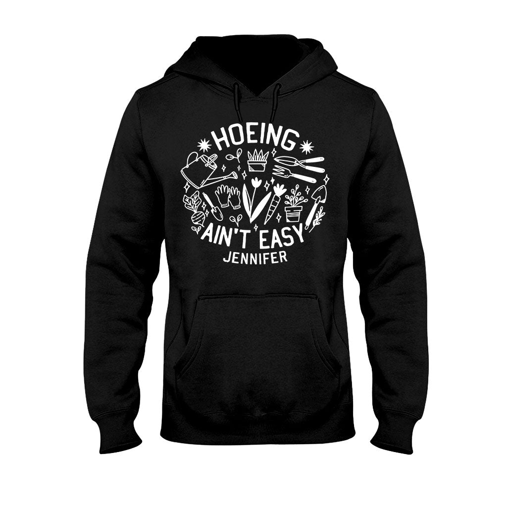 Le binage, c'est pas facile ! – T-shirt et sweat à capuche personnalisés sur le thème du jardinage