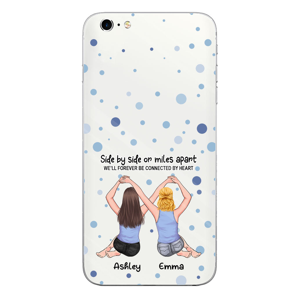 Meilleure amie pour toujours - Cadeau pour sa meilleure amie - Coque de téléphone transparente personnalisée