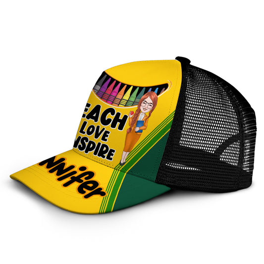 Casquette trucker papillon personnalisée avec affirmations positives