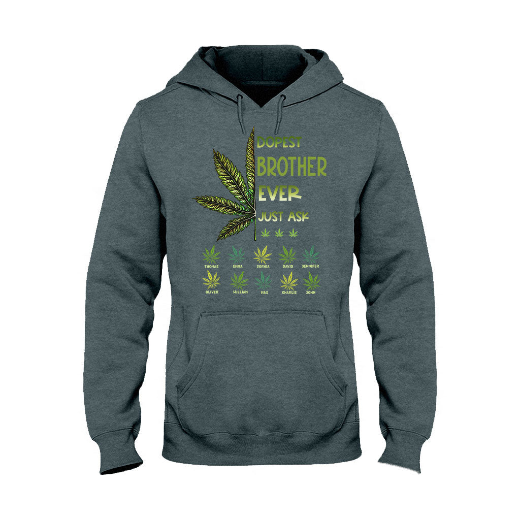 Dopest Dad Ever - Gift for dad, grandma, grandpa, mom, uncle, aunt, brother, sister - Personalized T-shirt And Hoodie