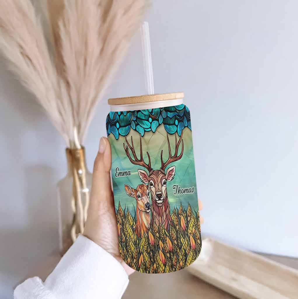 Toi et moi, on gère ça - Verre à biberon de chasse personnalisé
