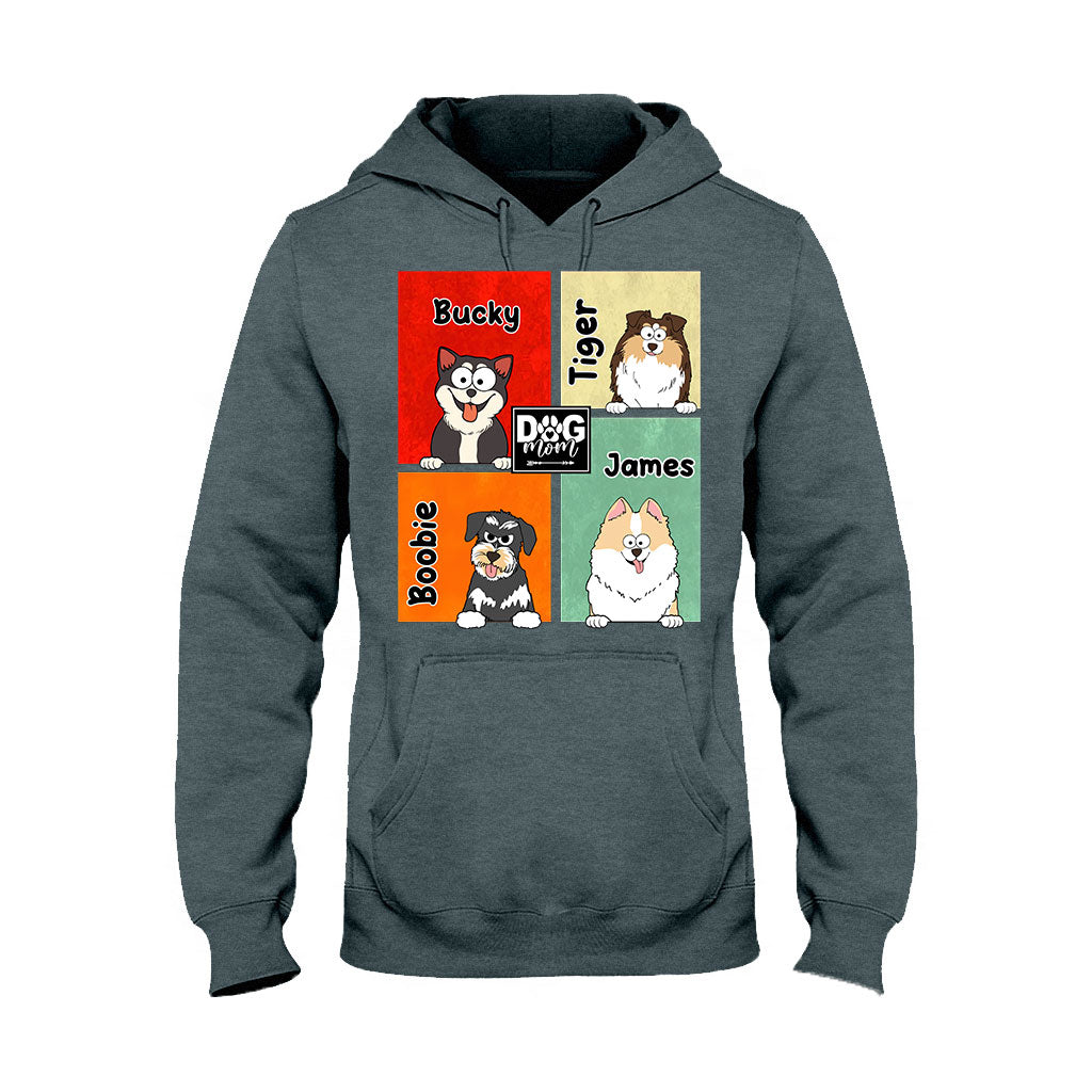 Maman de chien/Maman de chat/Papa ​​à fourrure... - Cadeau pour les amoureux des chiens - T-shirt et sweat à capuche personnalisés