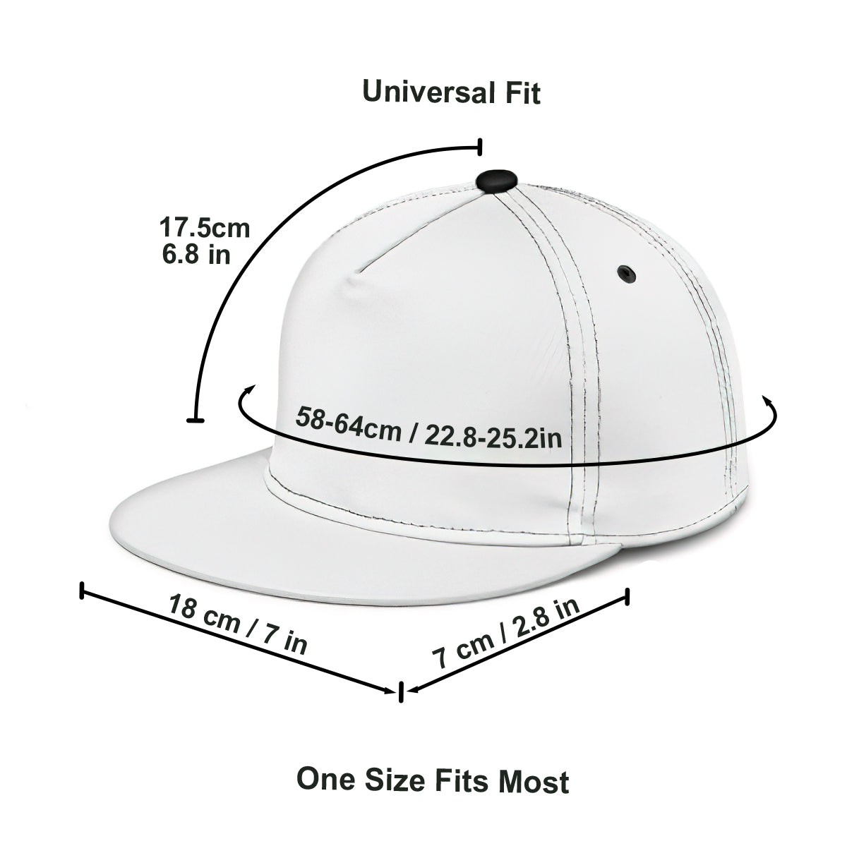 Casquette de pêche personnalisée avec un design original en forme d'hameçon