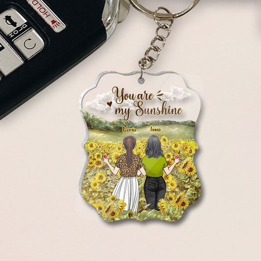 Meilleure amie pour toujours - Cadeau pour ma sœur - Porte-clés personnalisé