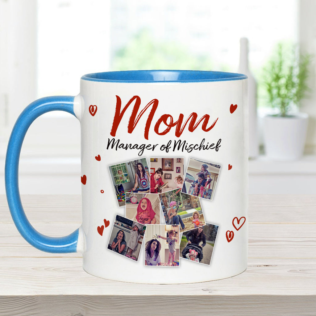 Mug personnalisé « Maman, la reine des bêtises »