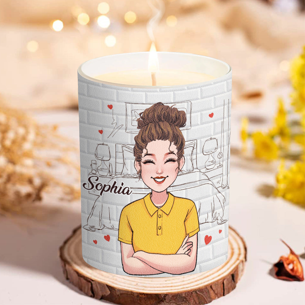 What Day Is Today - Personalized Retired Candle With Wooden Lid