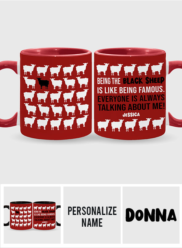 Être le mouton noir - Mug personnalisé pour la famille