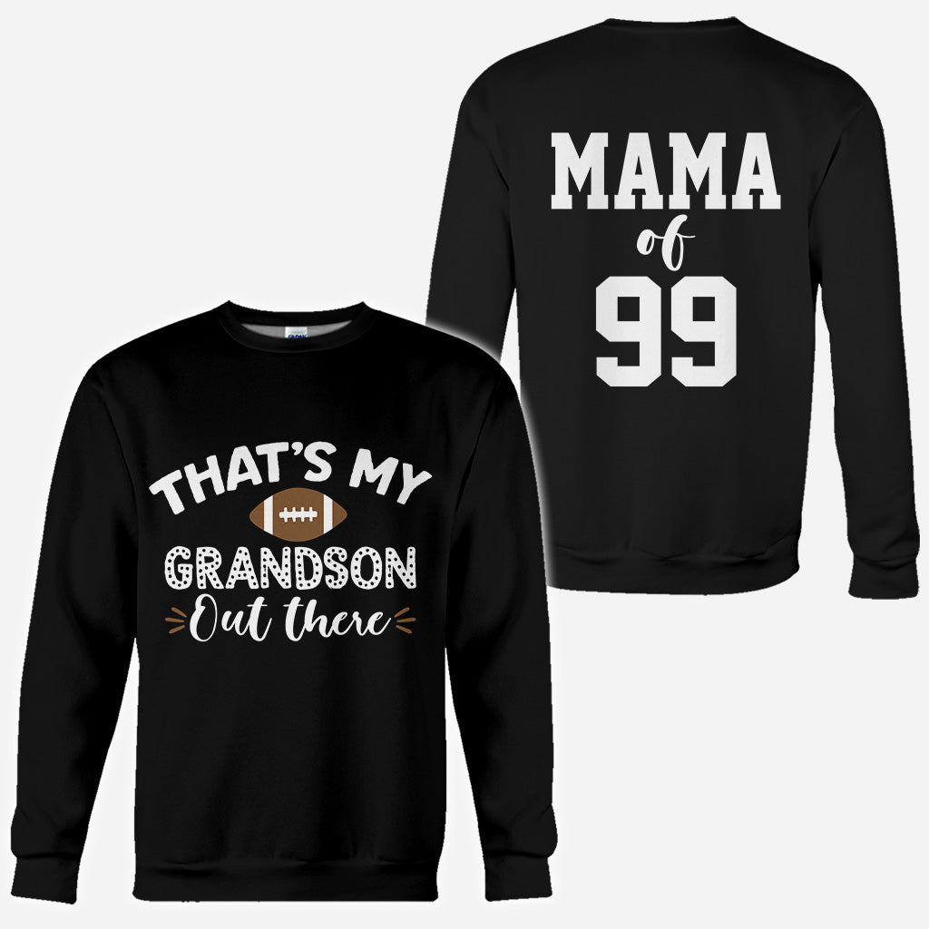 Proud Football Mom, Grandma - Football gift for mom, grandma, wife, her - Personalized All Over Shirt