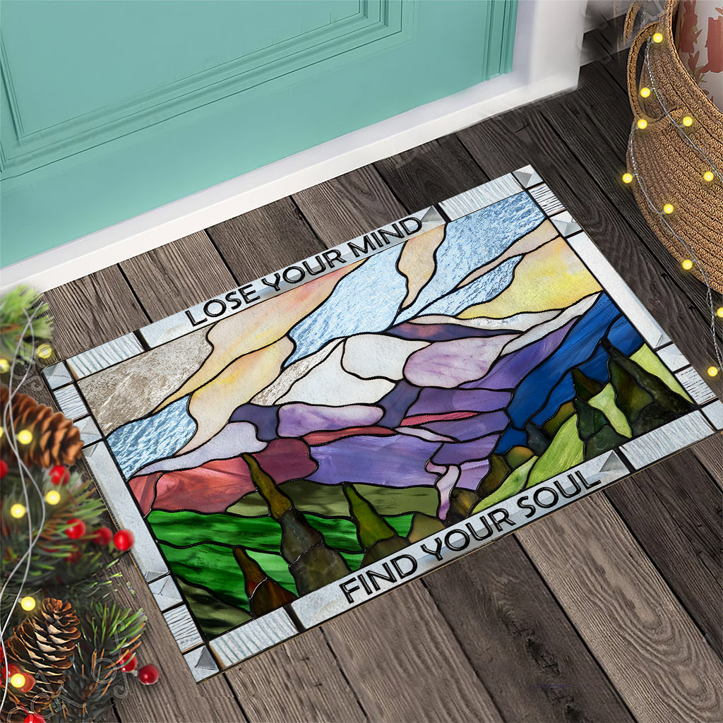 Perdez la tête - Paillasson de randonnée