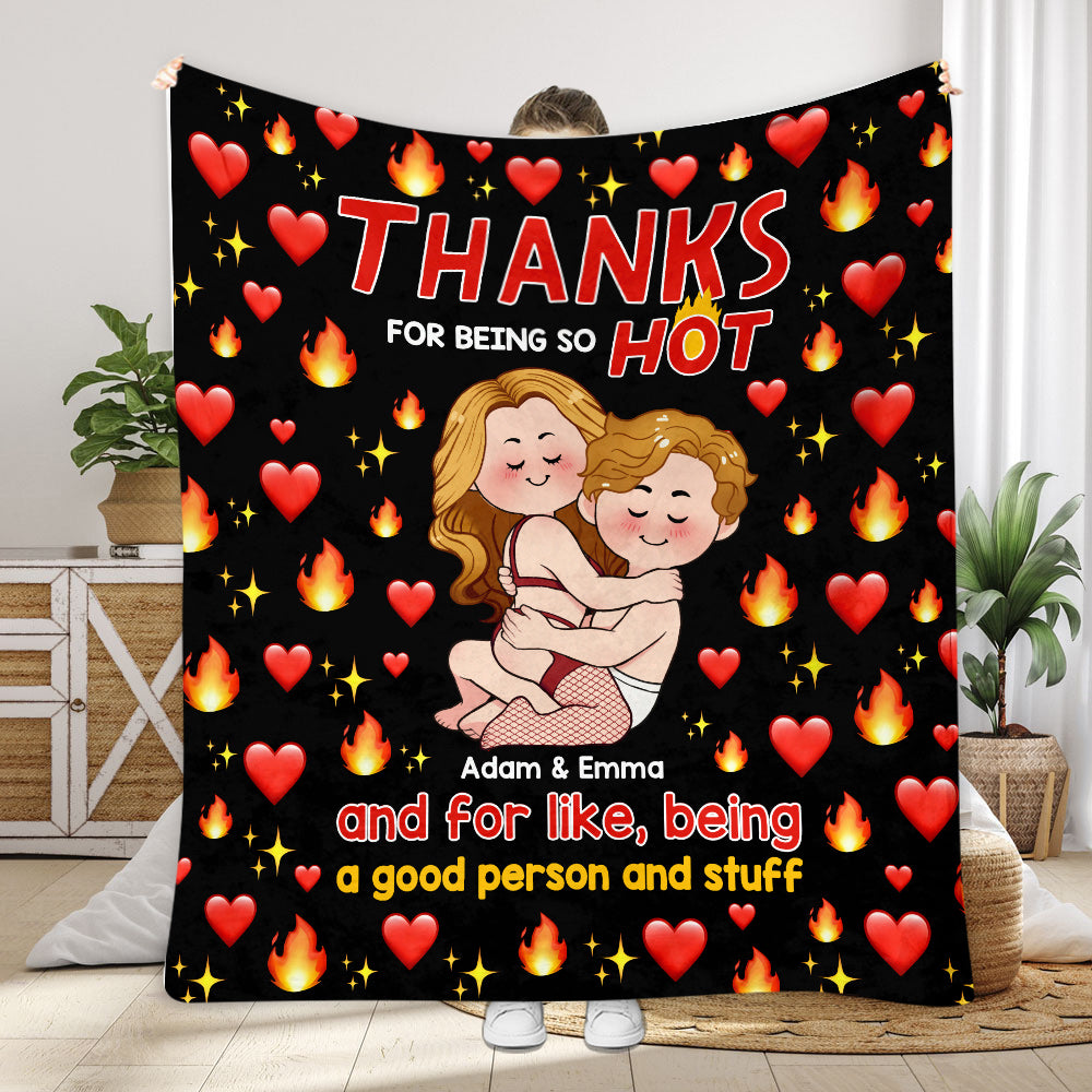 Merci d'être si sexy - Couverture personnalisée pour couple