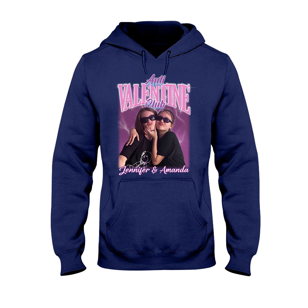 Club Anti-Saint-Valentin - T-shirt et sweat à capuche personnalisés pour meilleure amie