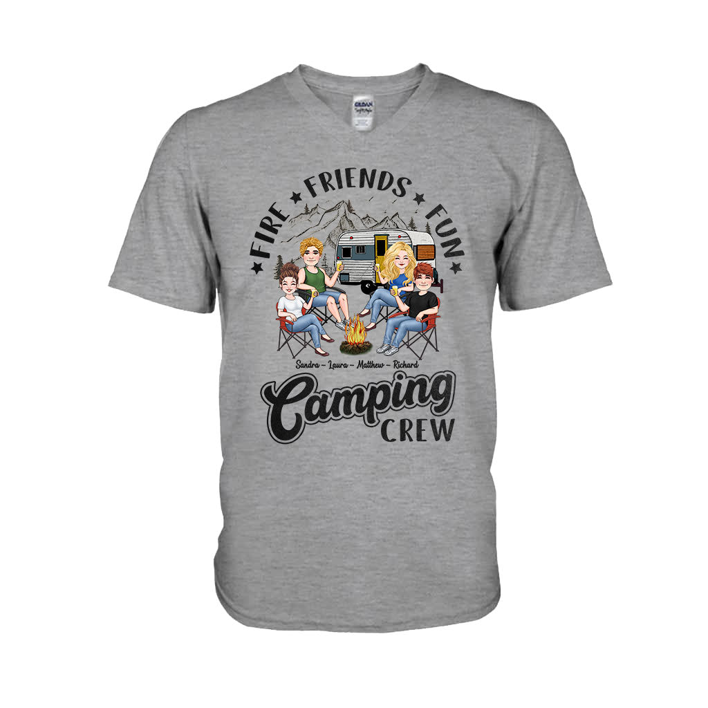 Équipe de camping - T-shirt et sweat à capuche de camping personnalisés