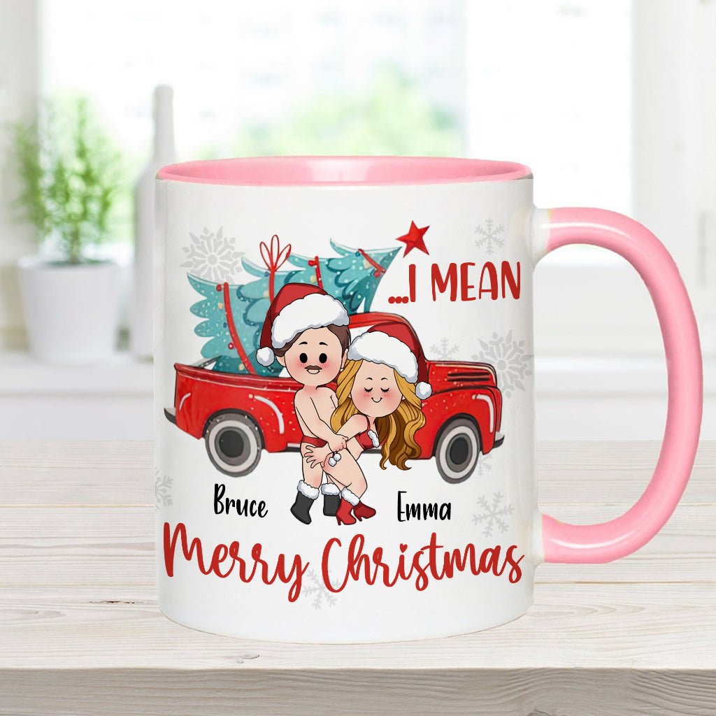 « Joyeux Noël ! » - Mug personnalisé pour couple