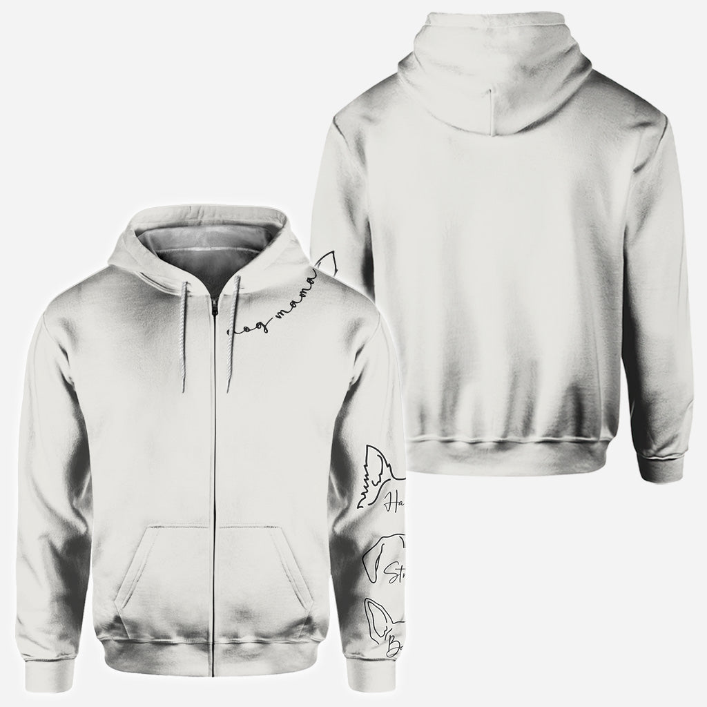 Dog Mom - Personalized Dog All Over Shirt