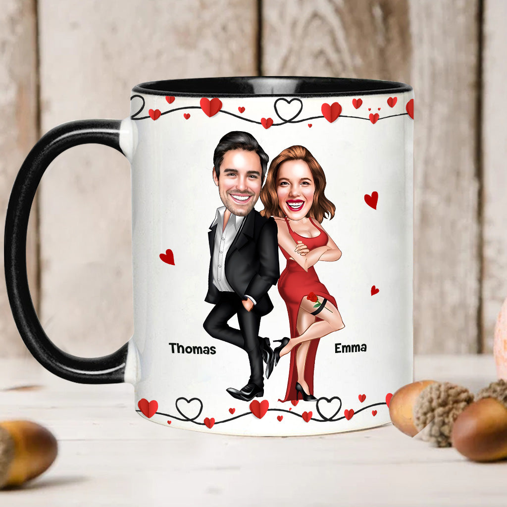 Félicitations pour être mon mari ! – Mug personnalisé pour couple