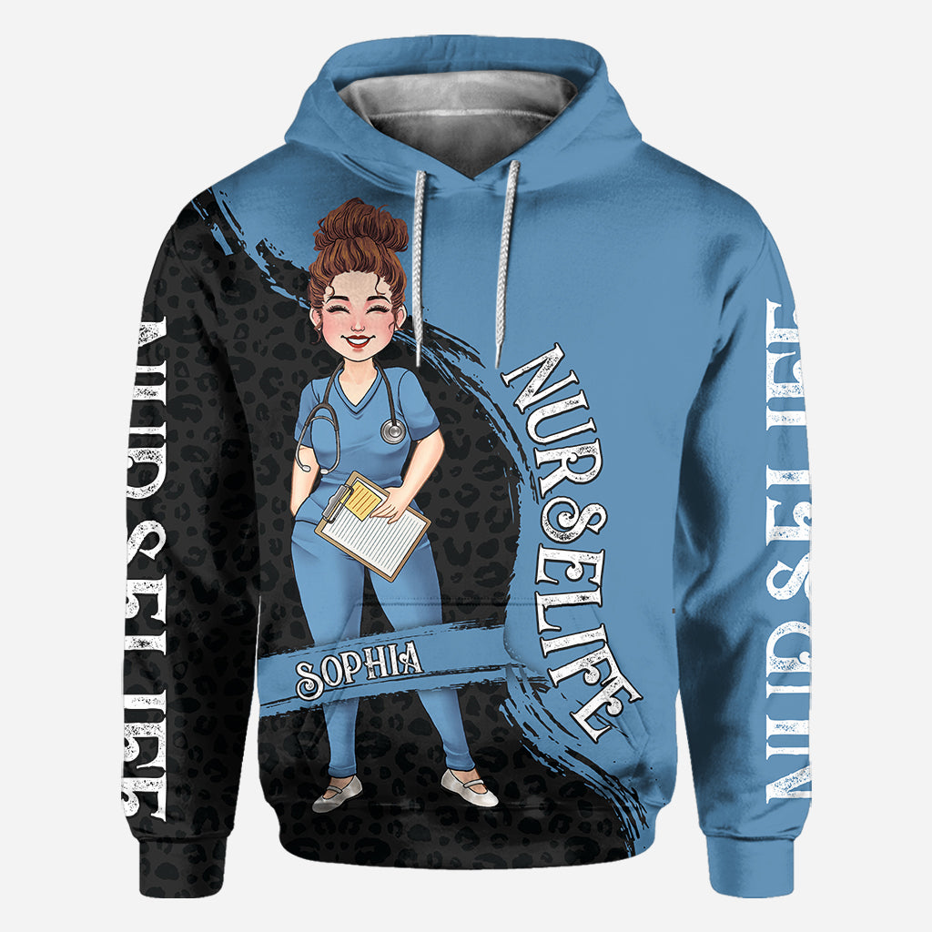 The Nurse Life - Nurse gift for mom, her, wife, girlfriend, friend - Personalized All Over Shirt