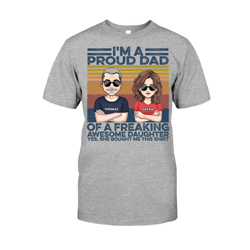 Tel père, tel fils - Cadeau pour papa - T-shirt et sweat à capuche personnalisés