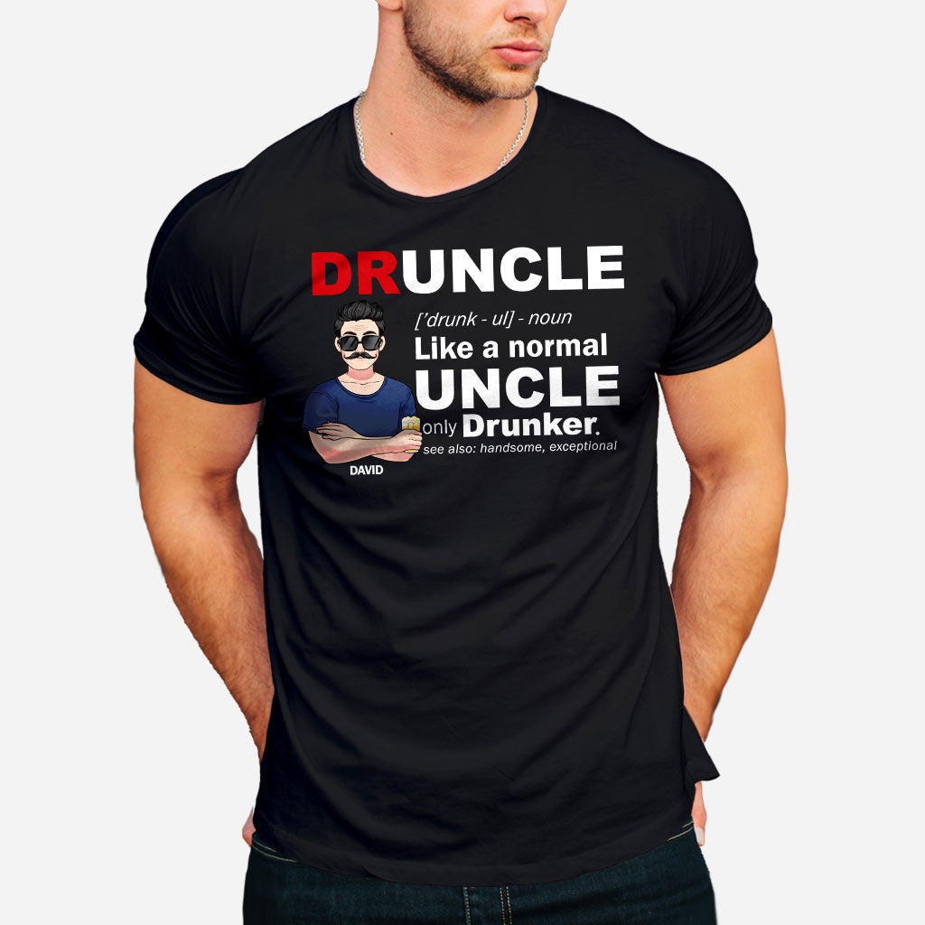 Druncle - T-shirt et sweat à capuche personnalisés pour oncle