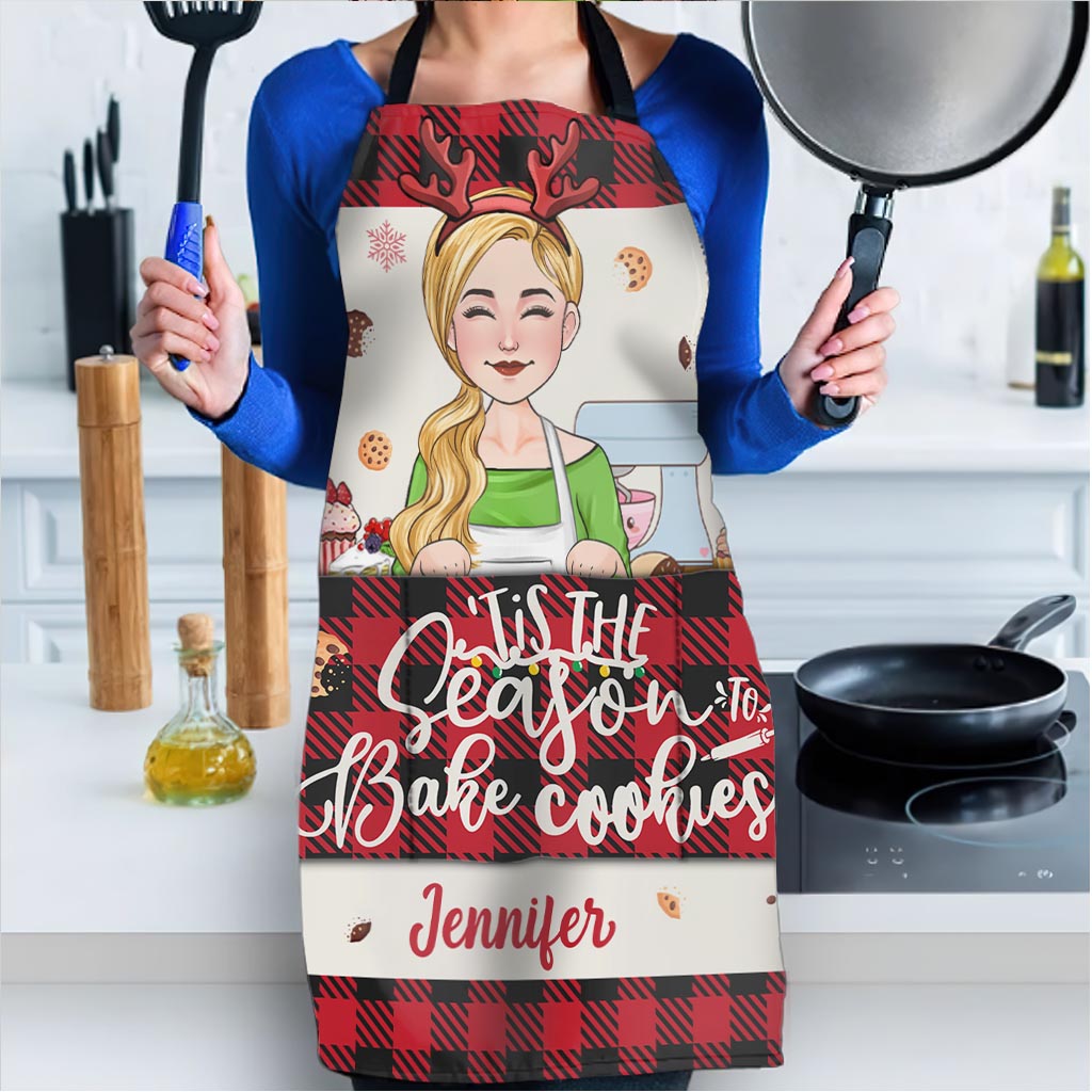 Til The Seasons To Bake Cookies - Personalized Baking Apron